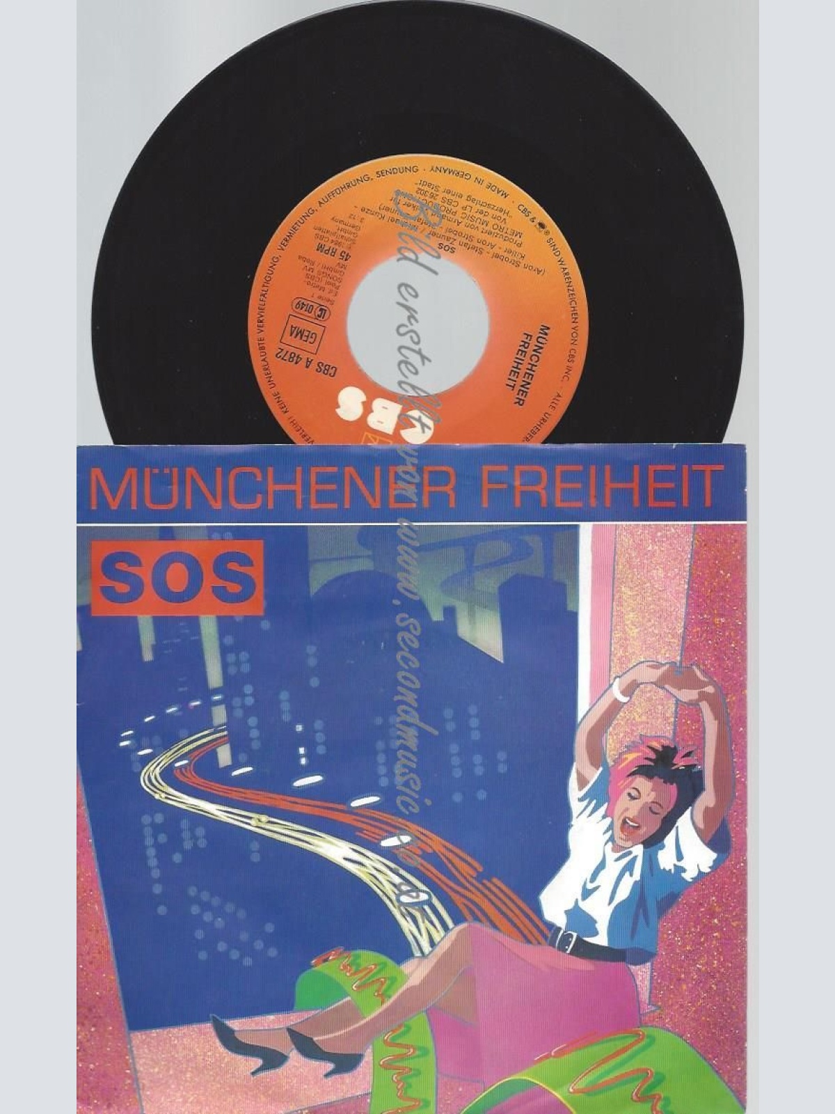 7"   Münchener Freiheit  SOS