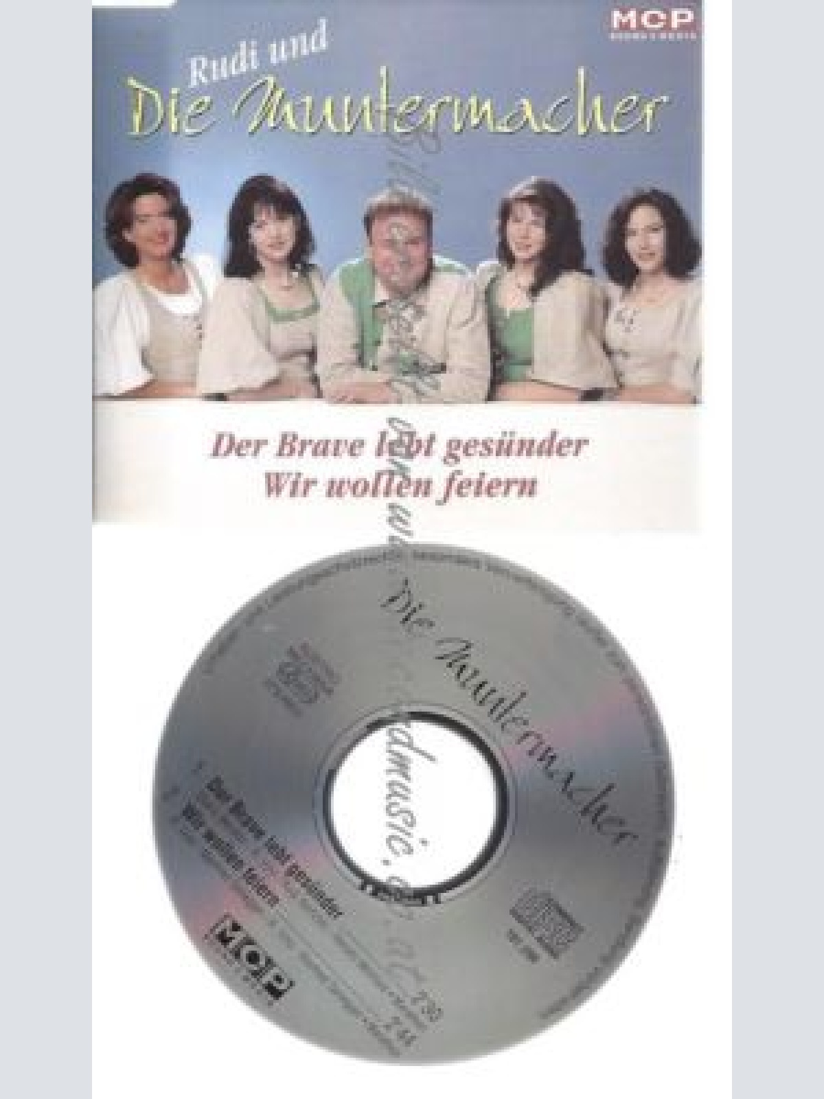 CD-- RUDI UND DIE MUNTERMACHER -    DER BRAVE LEBT GESÜNDER
