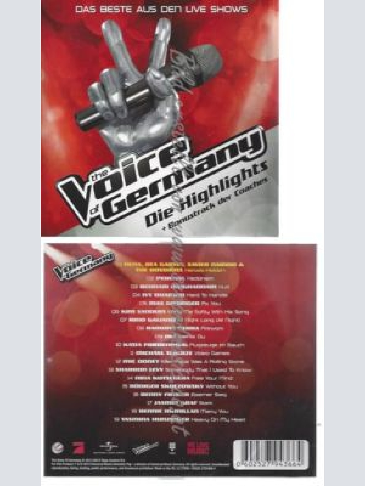 CD--VARIOUS--    THE VOICE OF GERMANY - THE HIGHLIGHTS