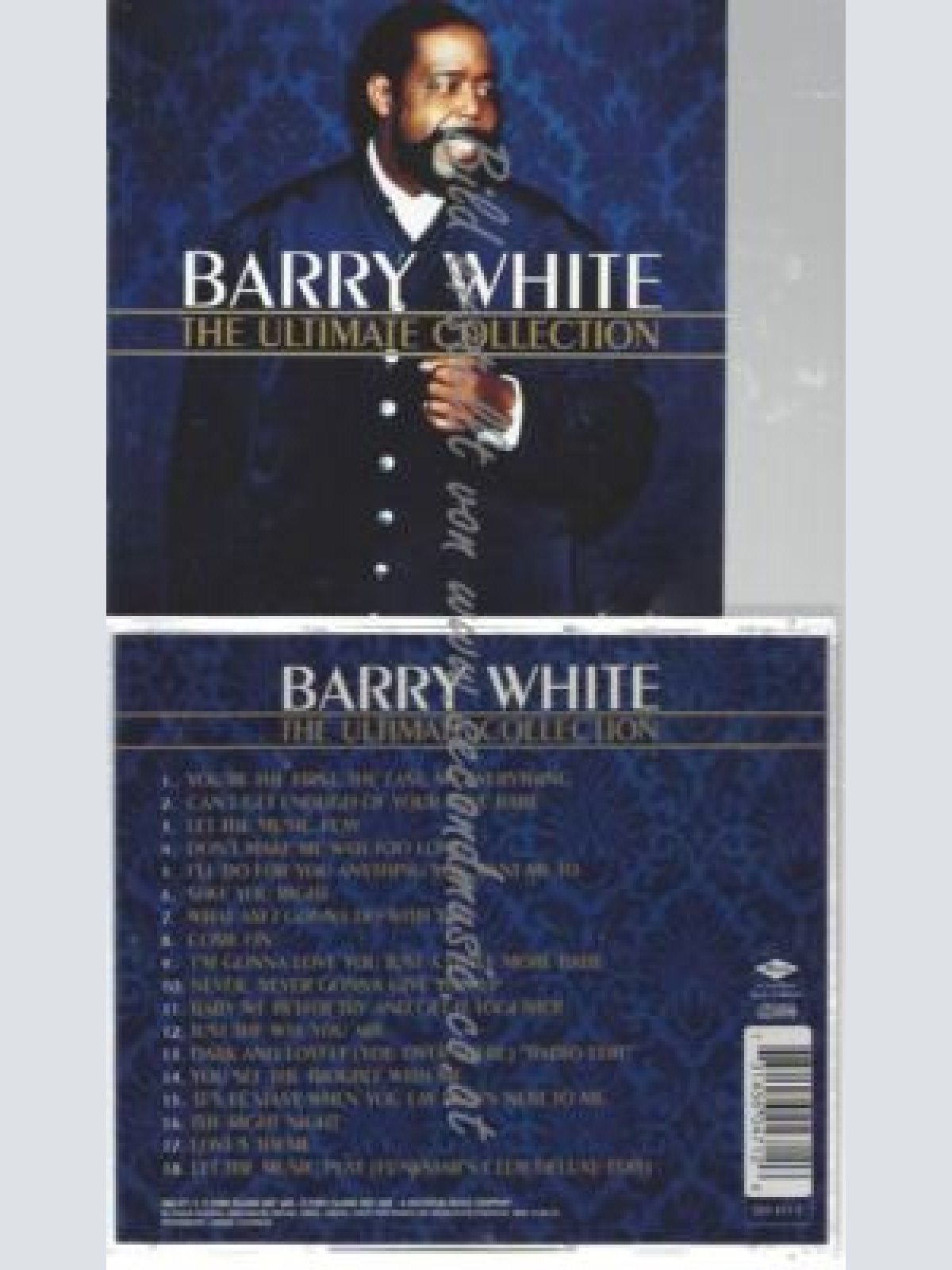 CD--BARRY WHITE--    THE ULTIMATE COLLECTION