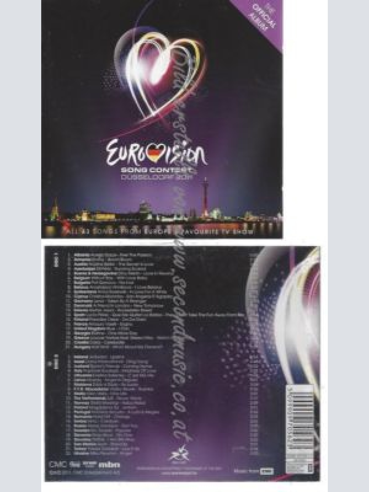 CD--EUROSVISION SONG CONTEST 2011