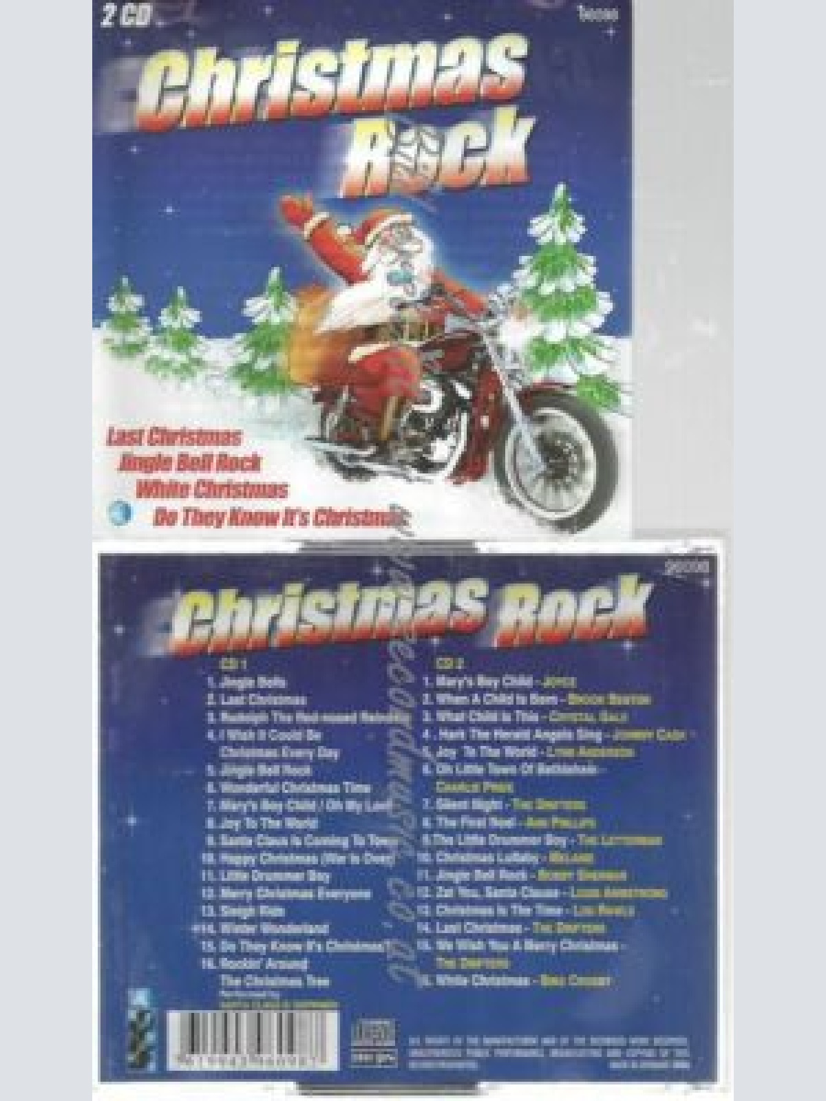 CD-- SANTA CLAUS&SNOWMEN--    CHRISTMAS ROCK | CD