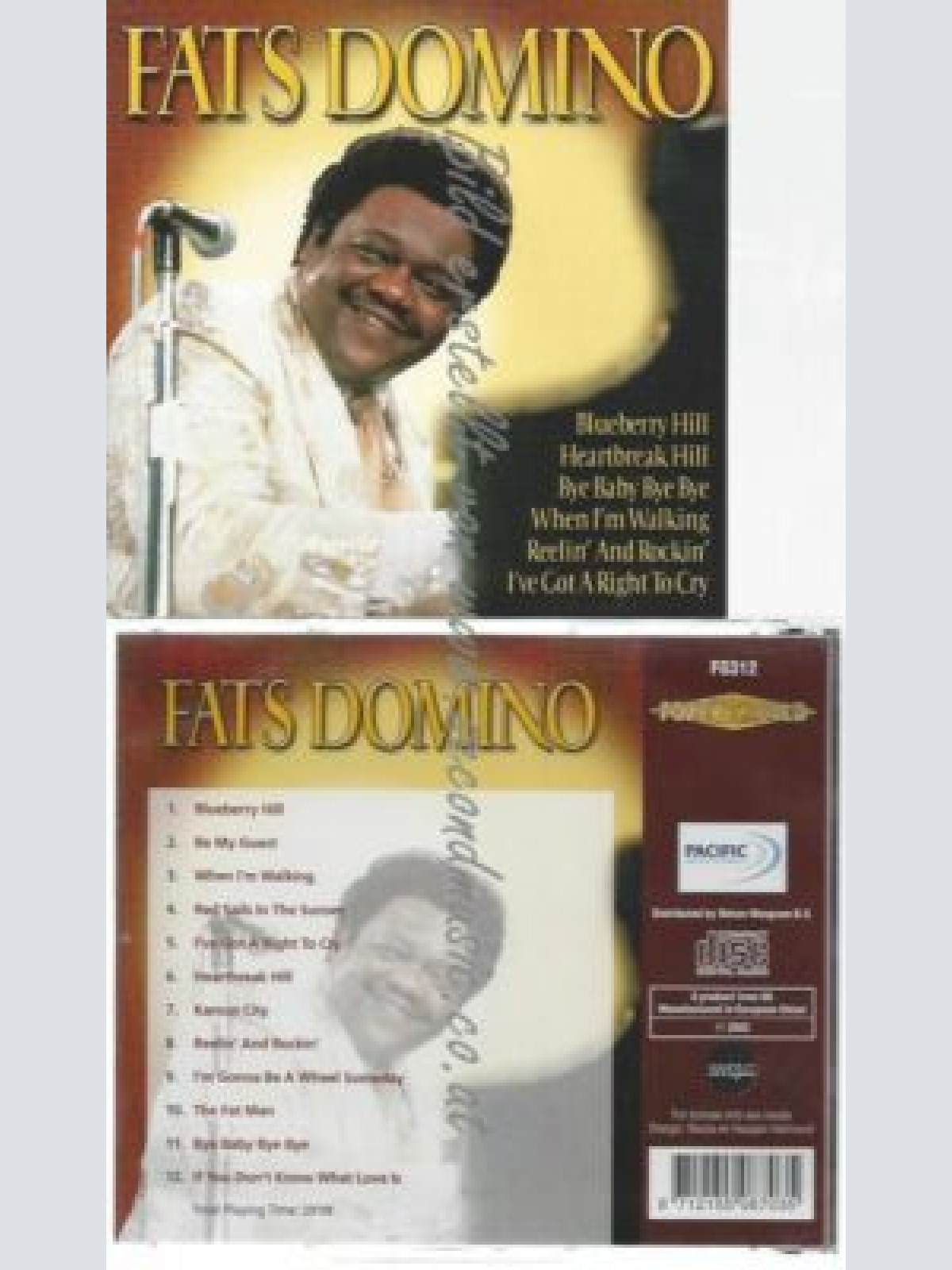 CD--FATS DOMINO--    FATS DOMINO - HITS-