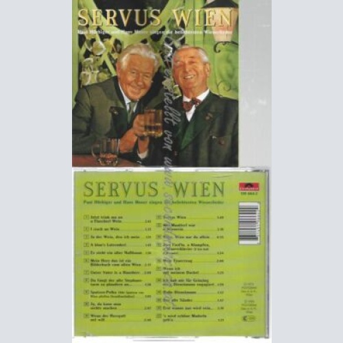CD--HANS MOSER--    SERVUS WIEN
