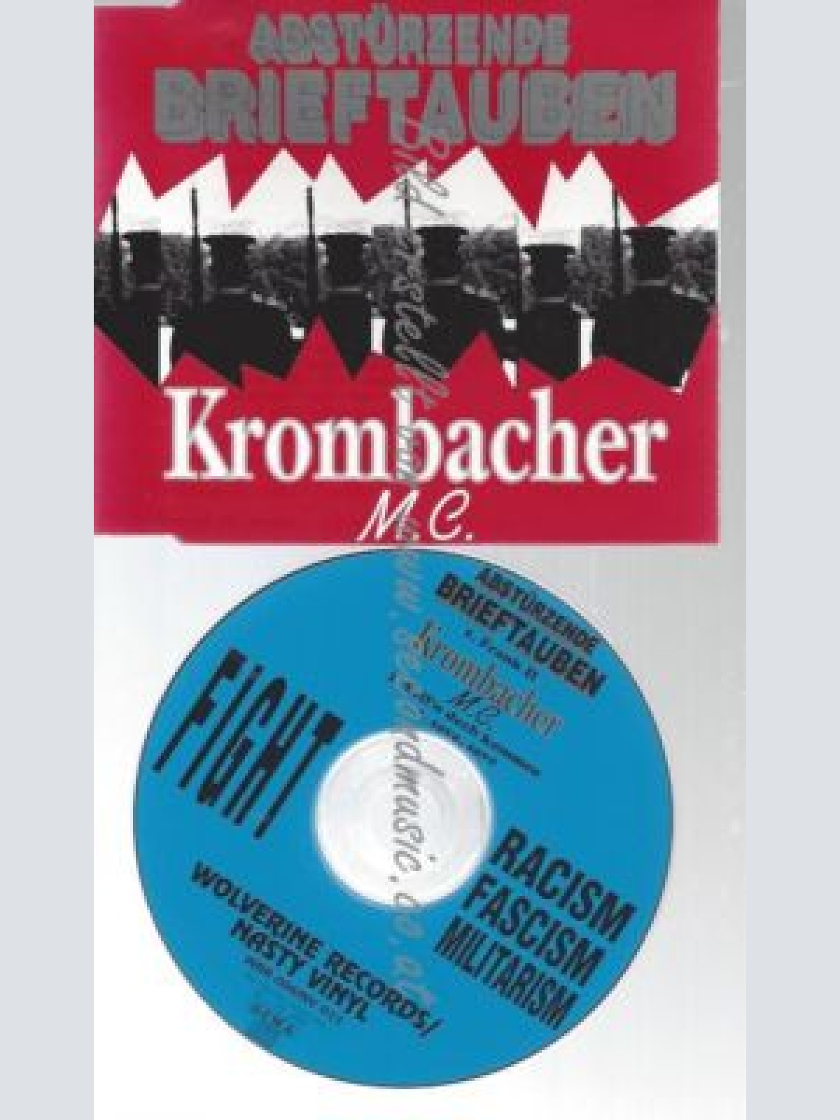 CD--KROMBACHER M.C.    / ABSTÜRZENDE BRIEFTAUBEN UND KROMBACHER M.C.--