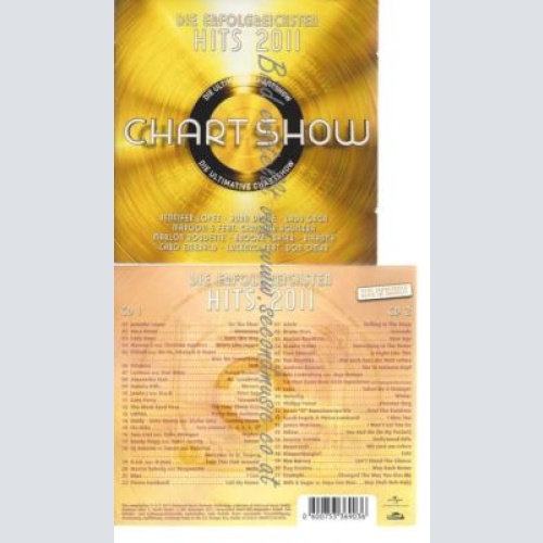CD--    DIE ULTIMATIVE CHARTSHOW-HITS 2011  | DOPPEL-CD