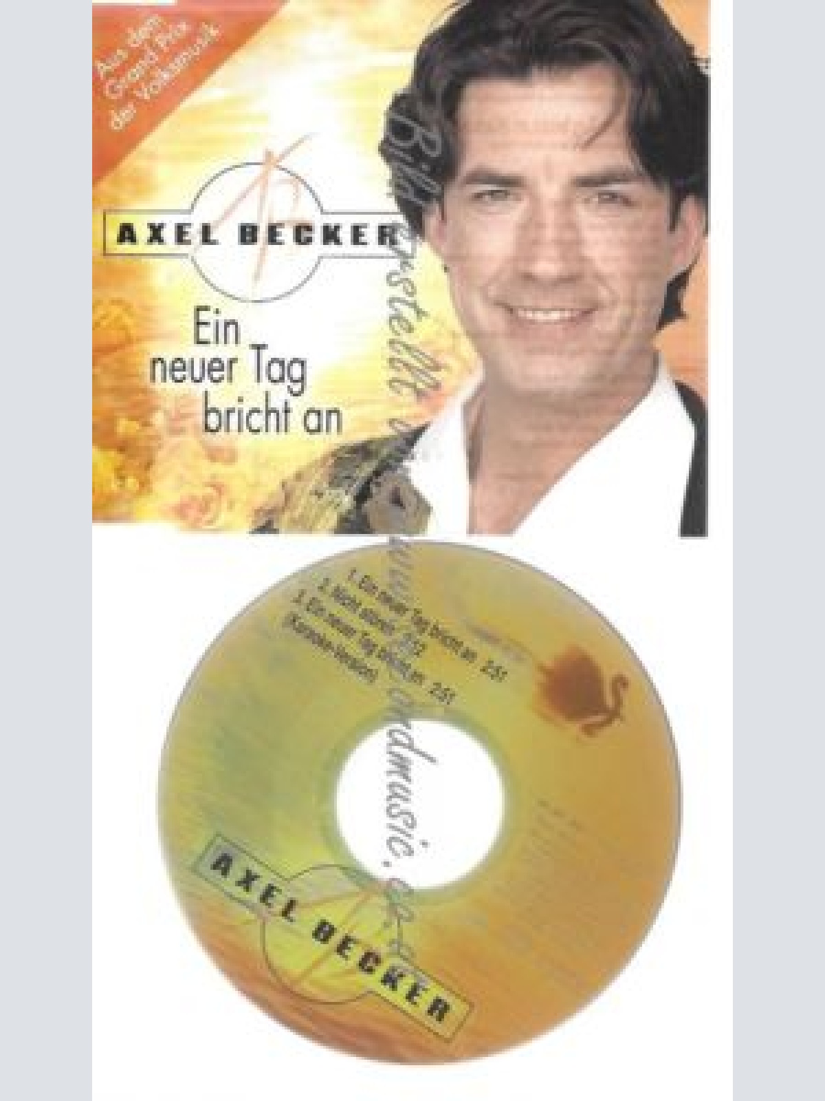 CD--BECKER,AXEL--    EIN NEUER TAG BRICHT AN