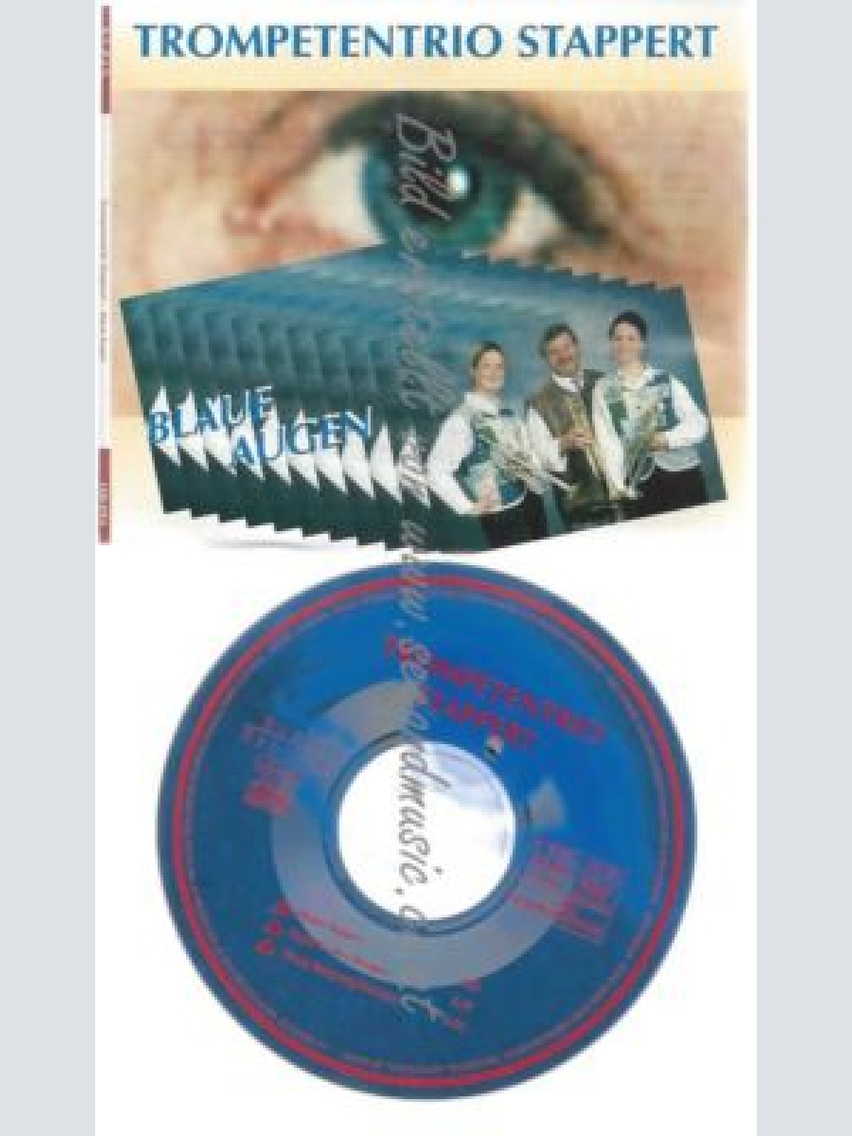 CD--TROMPETENTRIO STAPPERT UND ALPINA,MARC--    BLAUE AUGEN