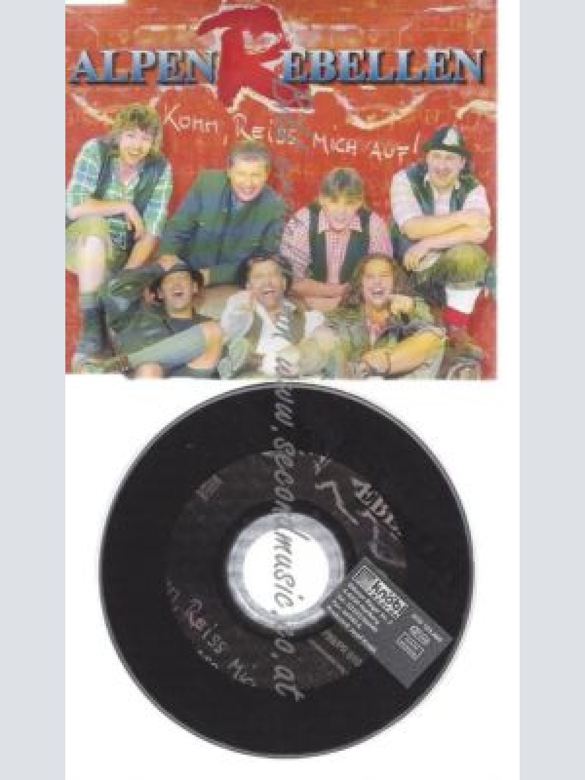 CD--ALPENREBELLEN--    KOMM REISS MICH AUF
