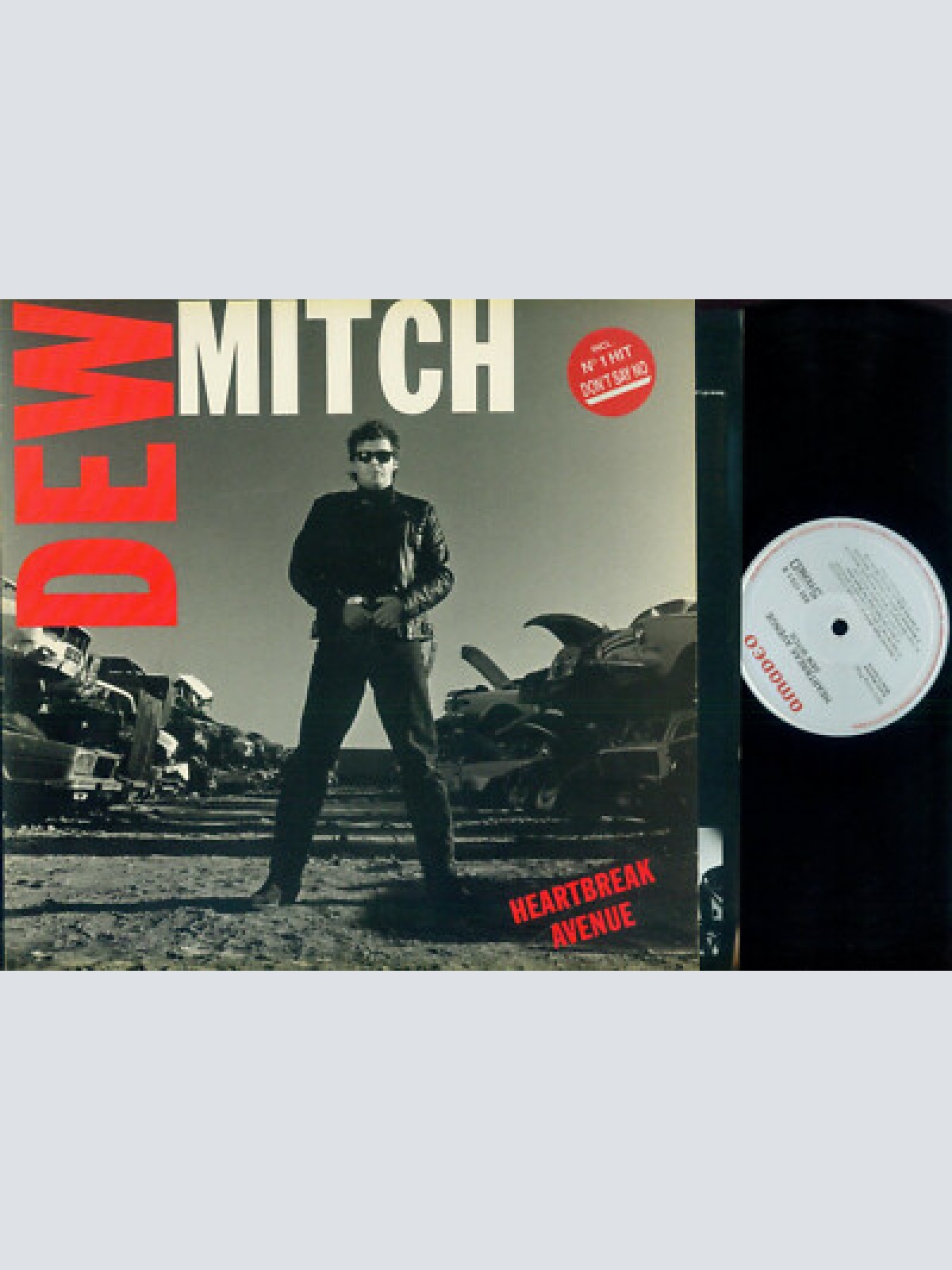 LP--Dew Mitch – Heartbreak Avenue // + Beilage