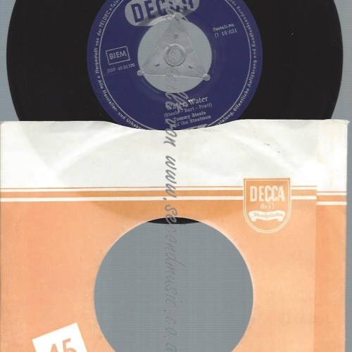 7"    Tommy Steele And The Steelmen  Water, Water