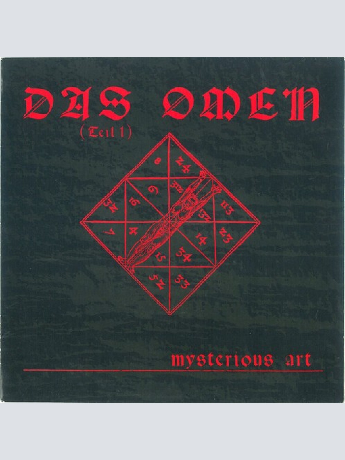 7", Single Mysterious Art - Das Omen (Teil 1)
