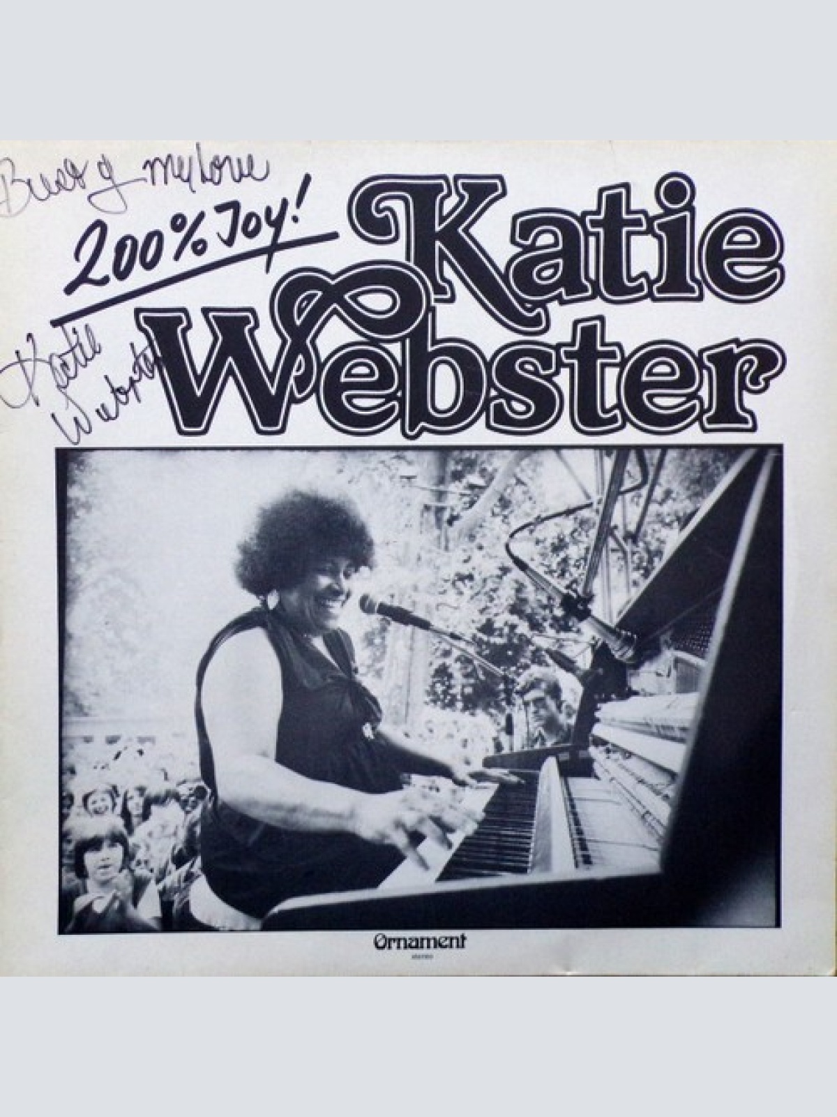 LP, Album Katie Webster - 200% Joy!