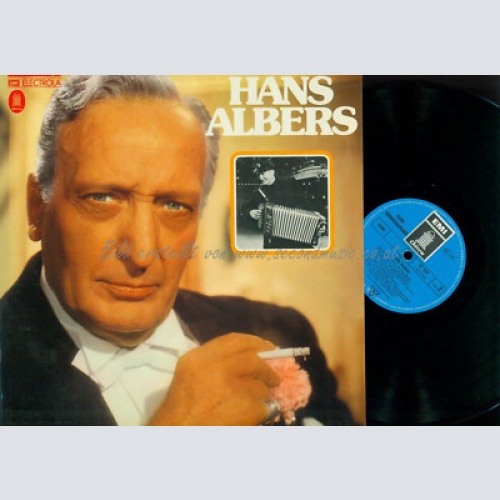 LP--  Hans Albers  Hans Albers  Club // 62968 Mono