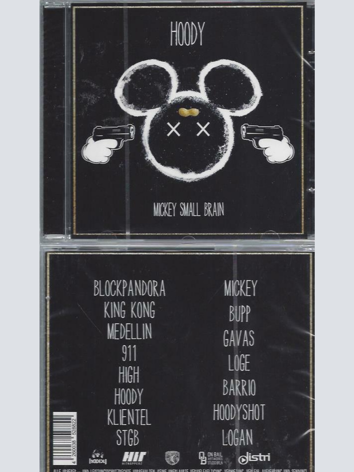 CD-- Hoody   Mickey Small Brain