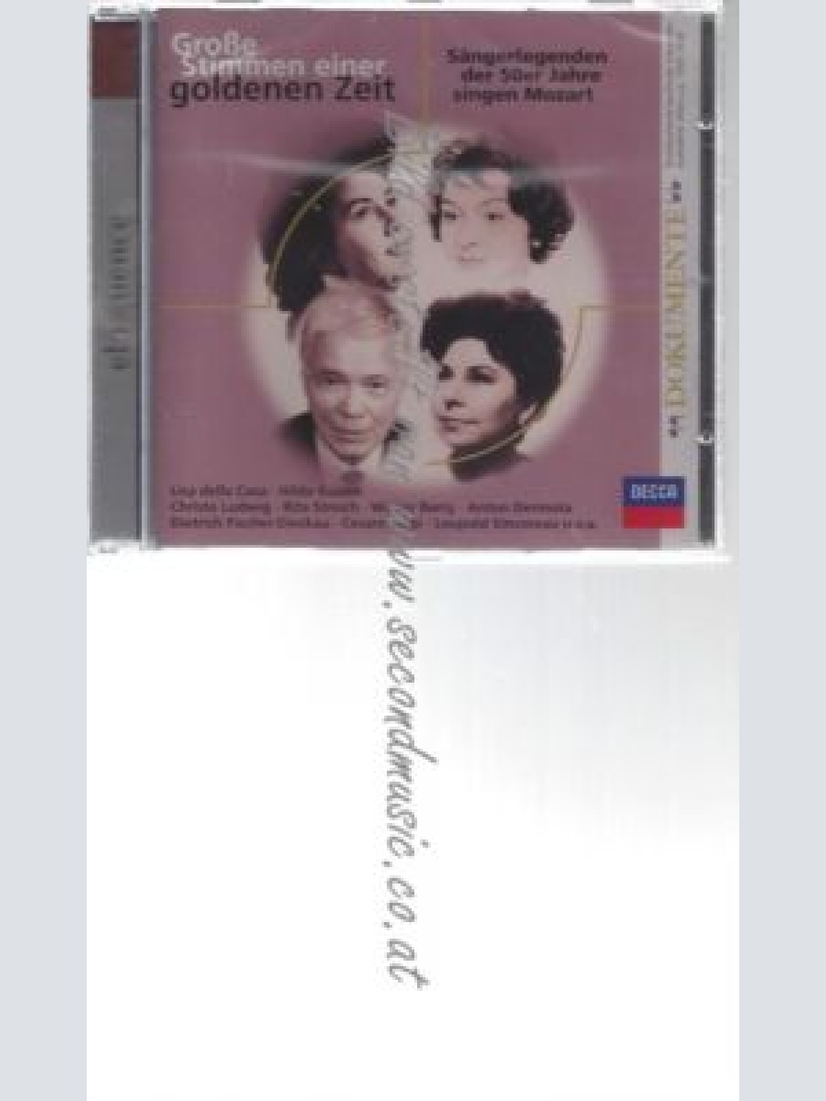 CD- . SÄNGERLEGENDEN DER 50ER JAHRE SINGEN MOZART