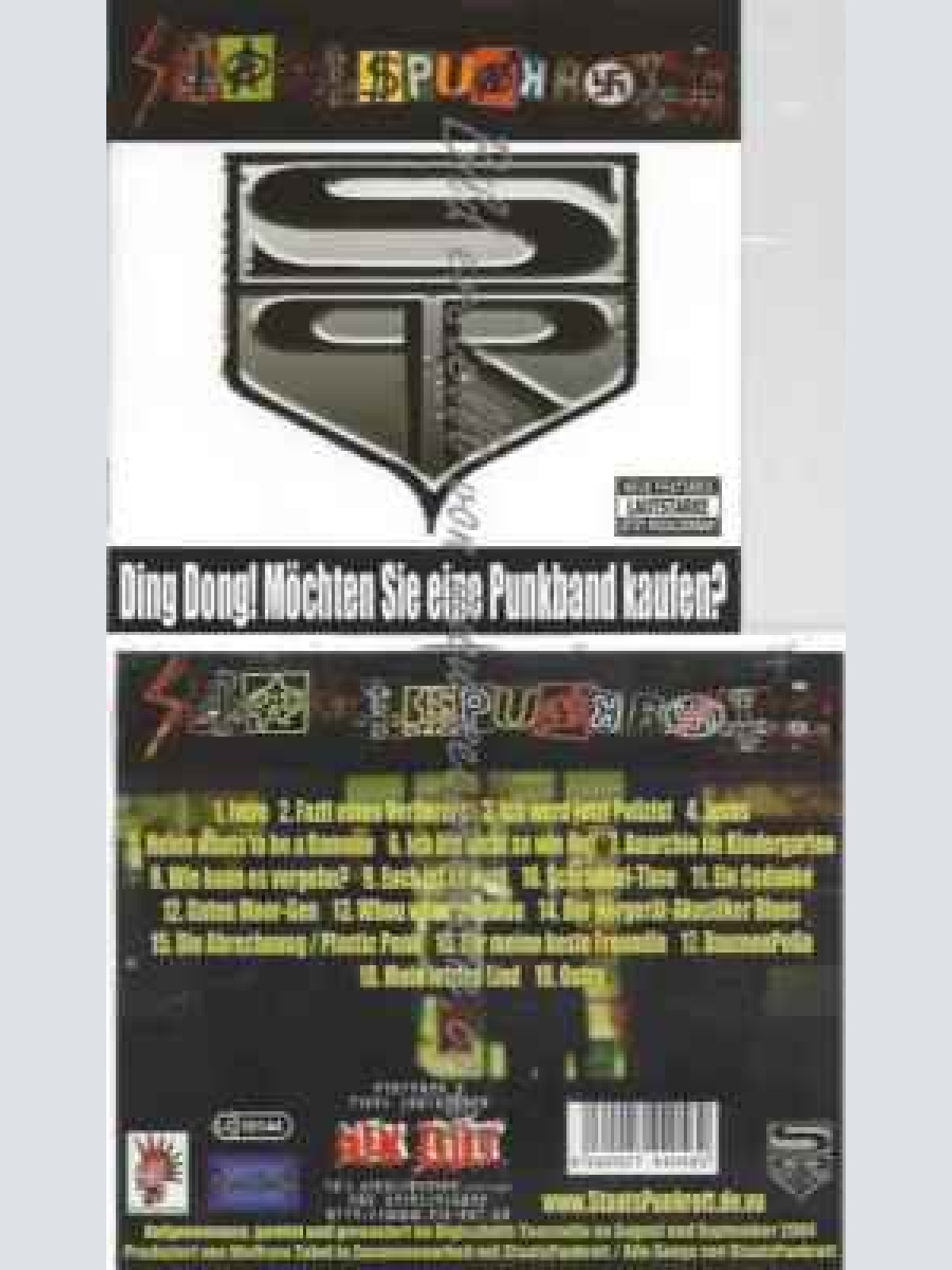 CD--STAATSPUNKROTT--DING DONG! MÖCHTEN SIE EINE PUNKBAND KAUFEN?