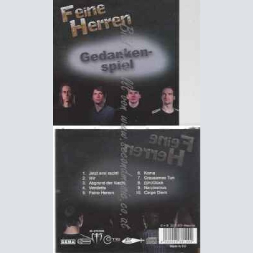 CD--FEINE HERREN | --GEDANKENSPIEL