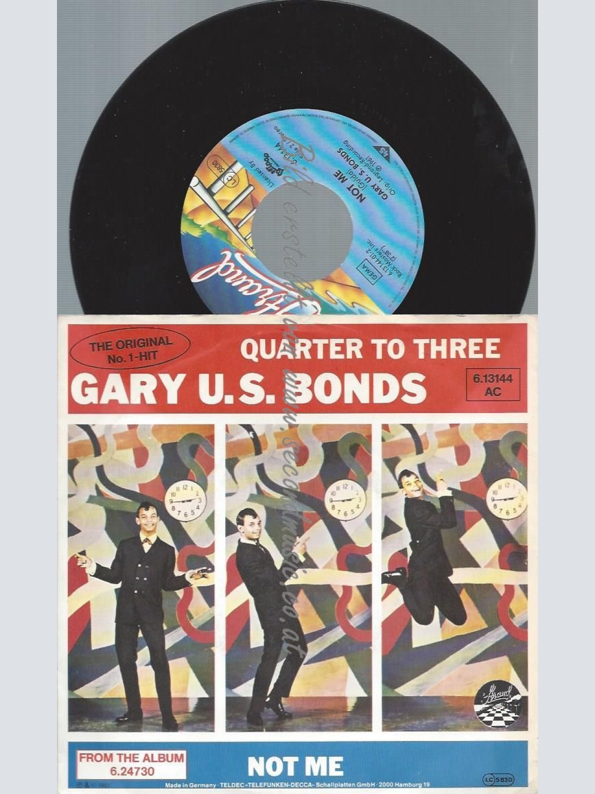 7"   Gary U.S. Bonds – Quarter To Three