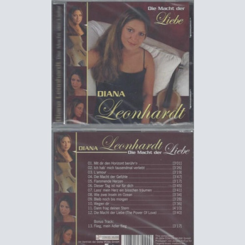 CD--NEU--DIANA LEONHARDT--DIE MACHT DER LIEBE