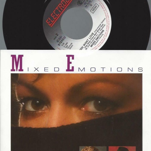 7"   Mixed Emotions  You Want Love (Maria, Maria...)
