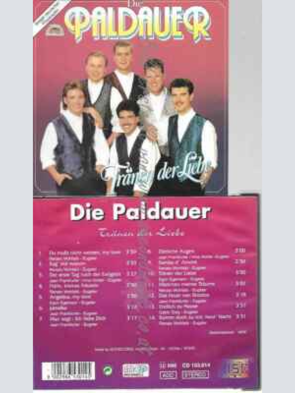 CD--DIE PALDAUER--TRÄNEN DER LIEBE (IMPORT)