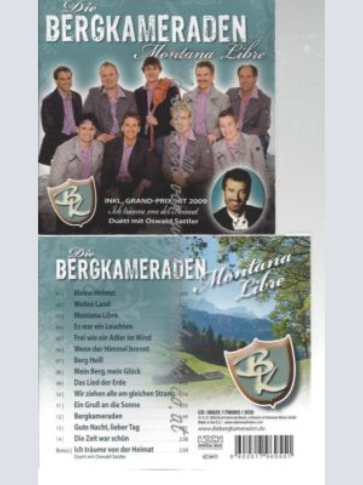 CD--DIE BERGKAMERADEN--    MONTANA LIBRE