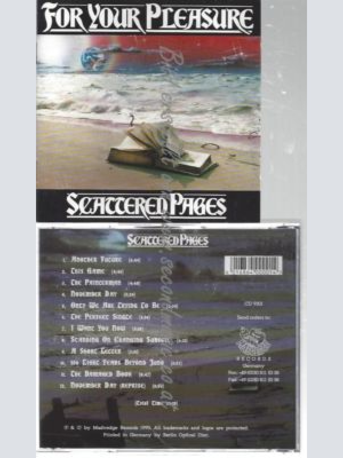 CD--FOR YOUR PLEASURE--    SCATTERED PAGES -UK -