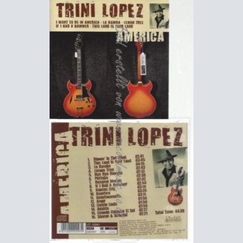 CD--TRINI LOPEZ--    AMERICA