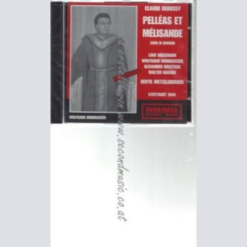 CD--JOSEF DÜNNWALD--    DEBUSSY: PELLÉAS ET MÉLISANDE -