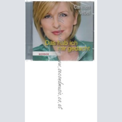 CD--CARMEN NEBEL--    DAS HAB ICH MIR GEDACHT.