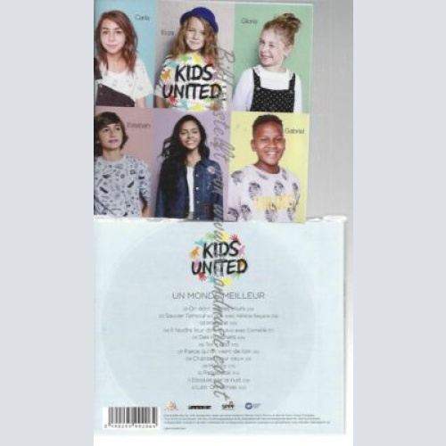 CD--KIDS UNITED | --UN MONDE MEILLEUR