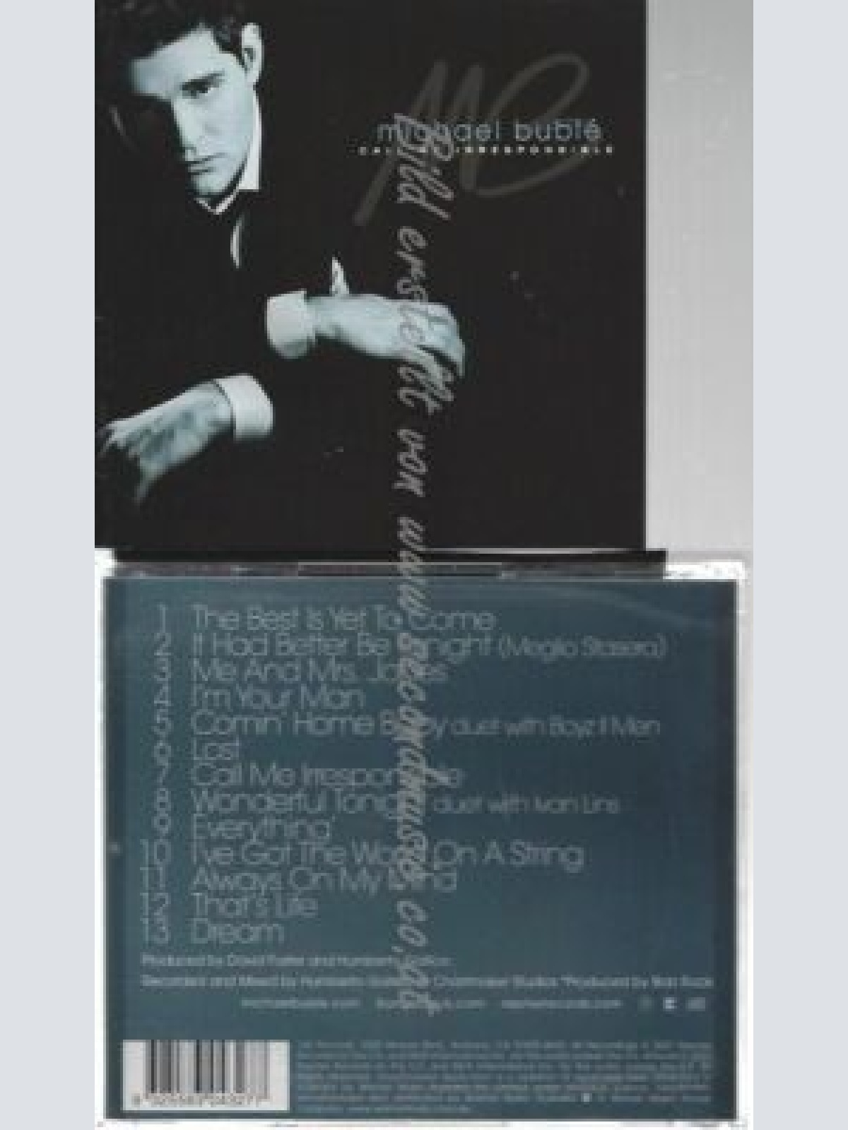 CD--MICHAEL BUBLÉ--CALL ME IRRESPONSIBLE [TRX]