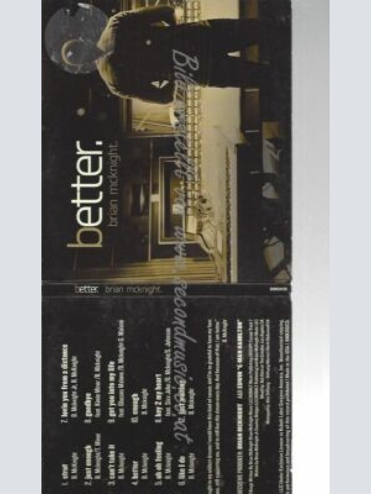 CD--BRIAN MCKNIGHT--BETTER