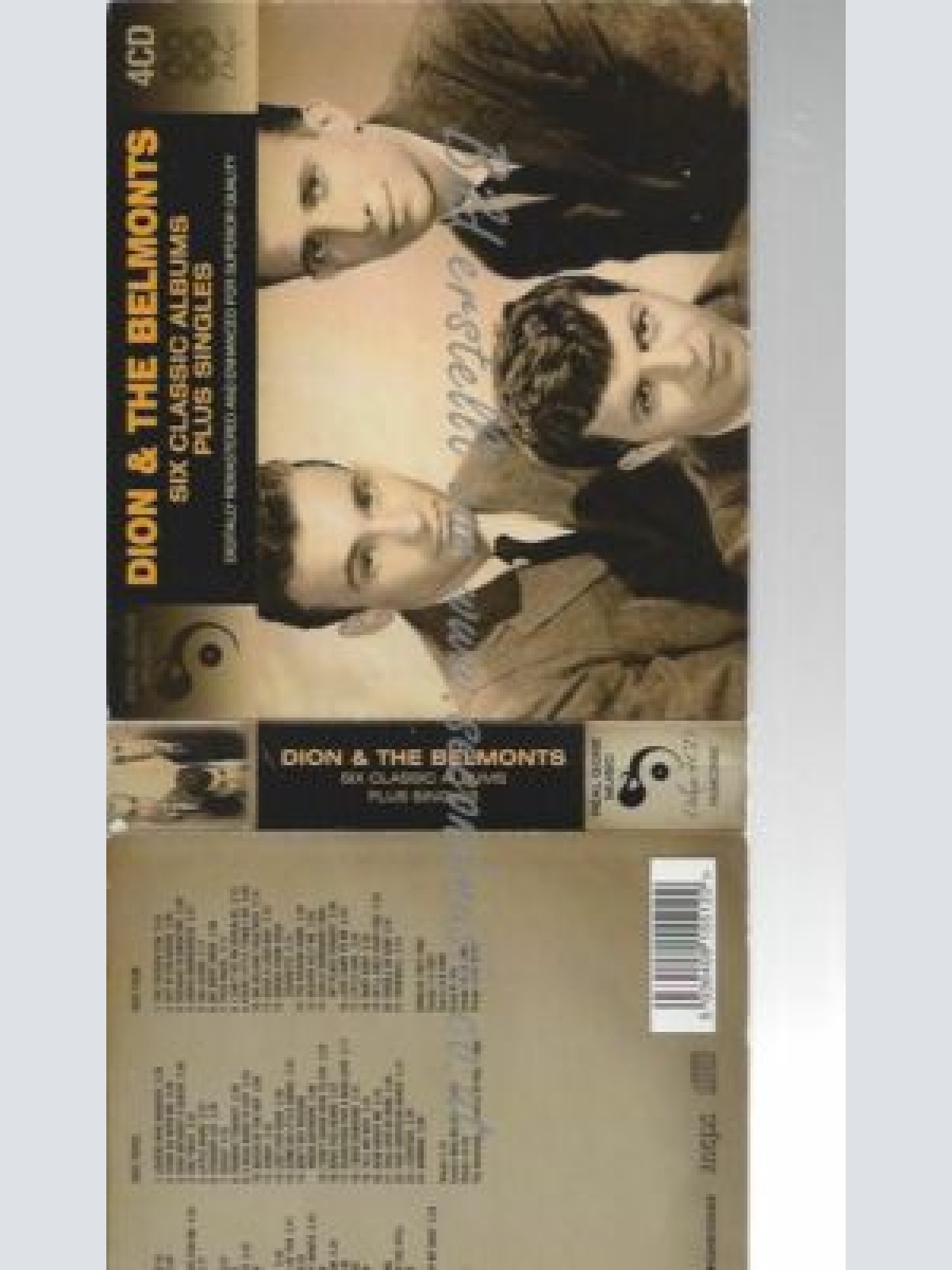 CD--DION & THE BELMONTS | -- CLASSIC ALBUMS PLUS SINGLES