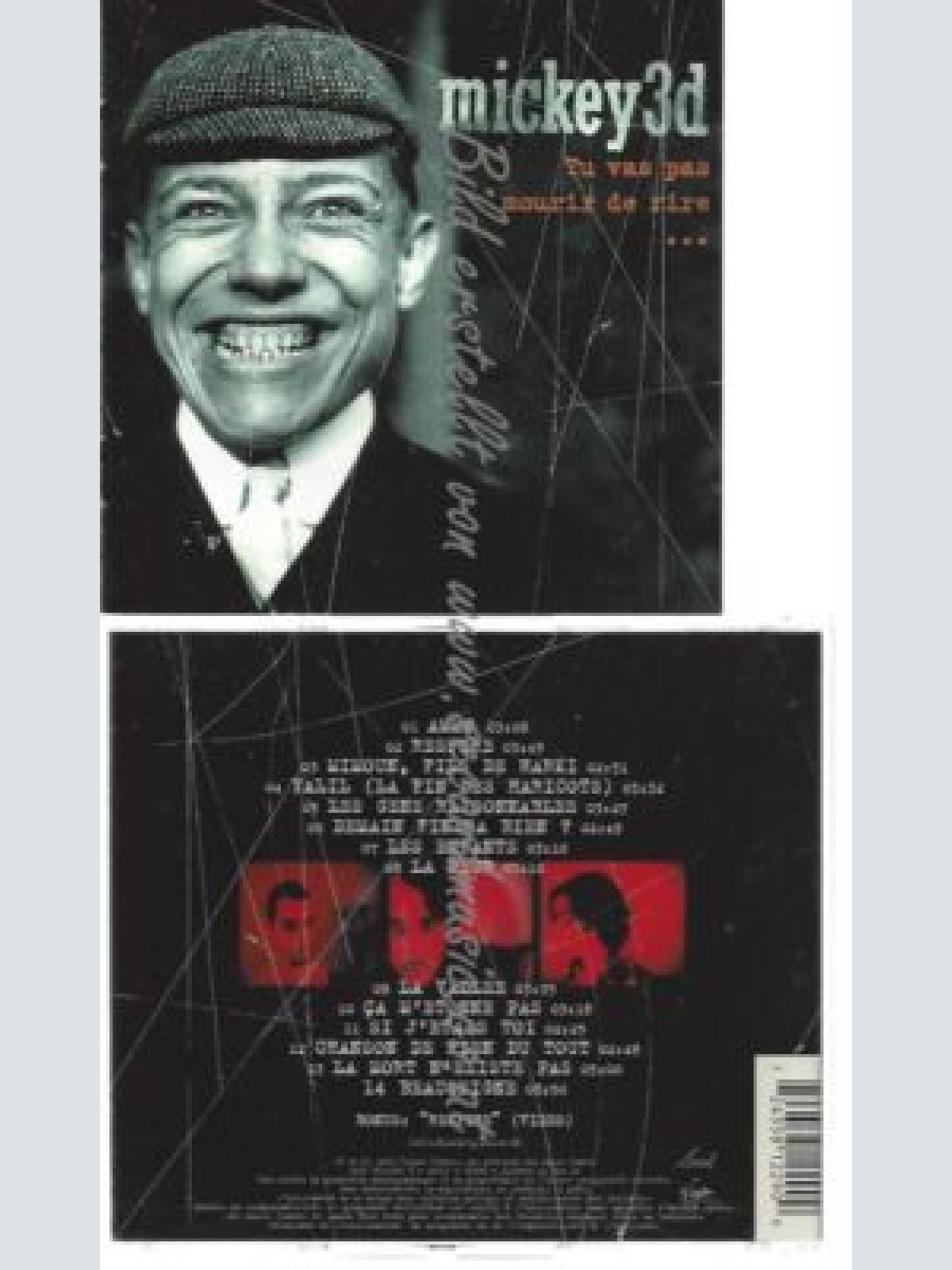 CD--MICKEY 3D--    TU VAS PAS MOURIR DE RIRE | ENHANCED