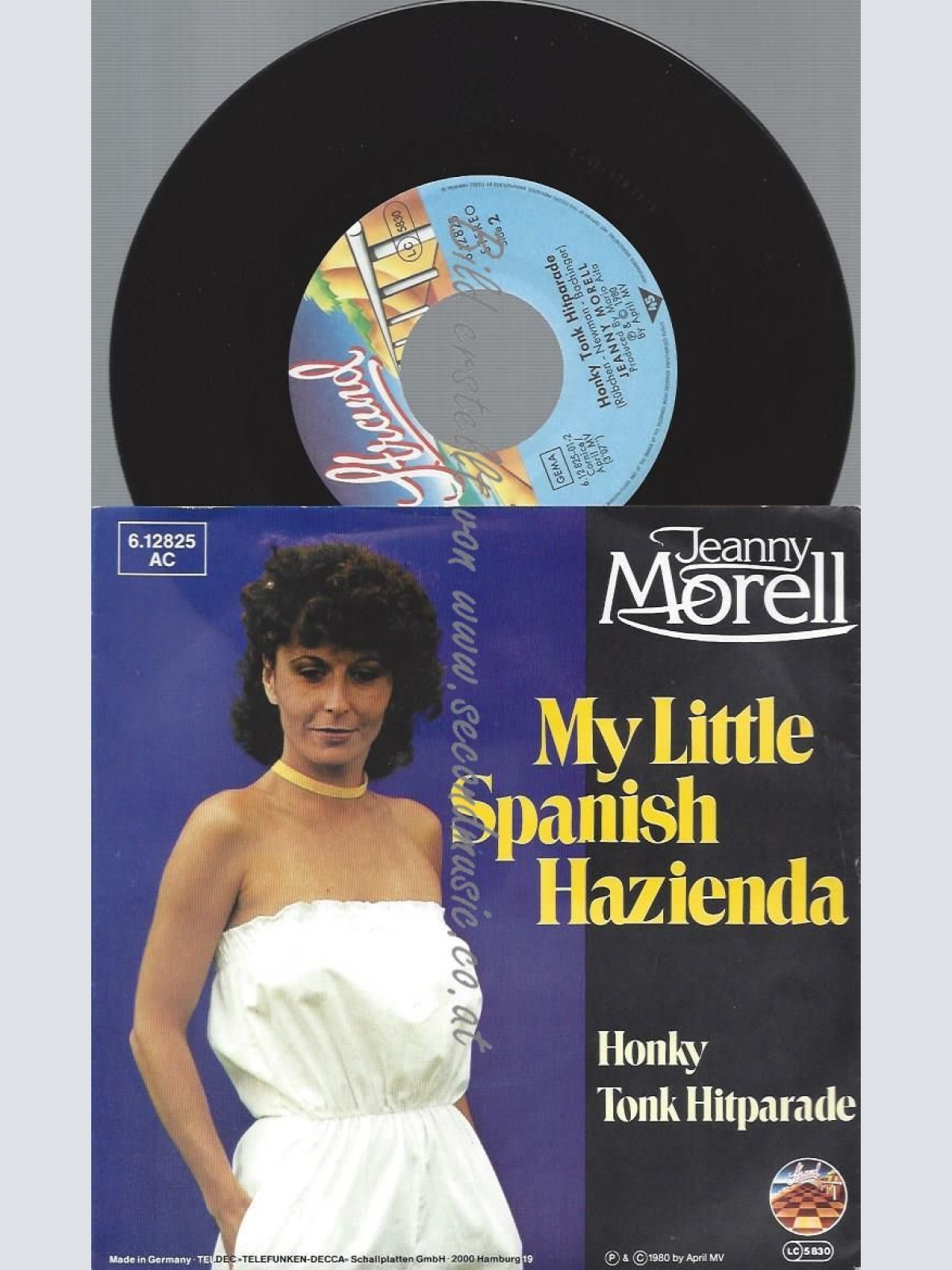 7"  Jeanny Morell  My Little Spanish Hazienda