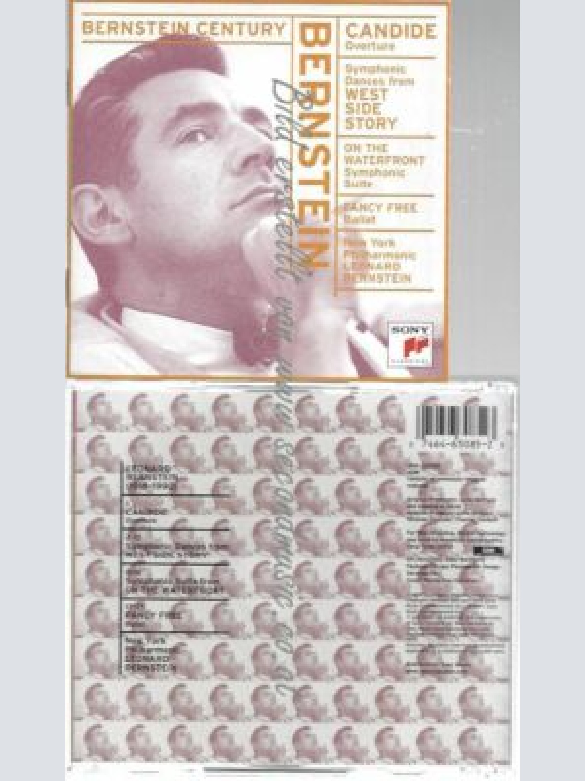 CD-- New York Philharmonic, Leonard Bernstein  Selections From Candide,