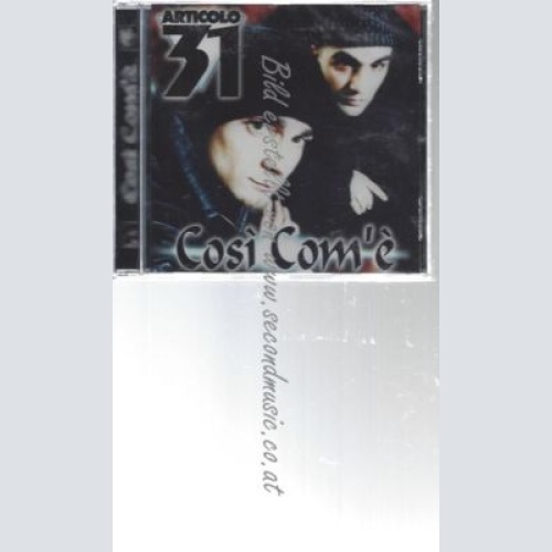 CD--ARTICOLO 31--    COSÌ COM' È