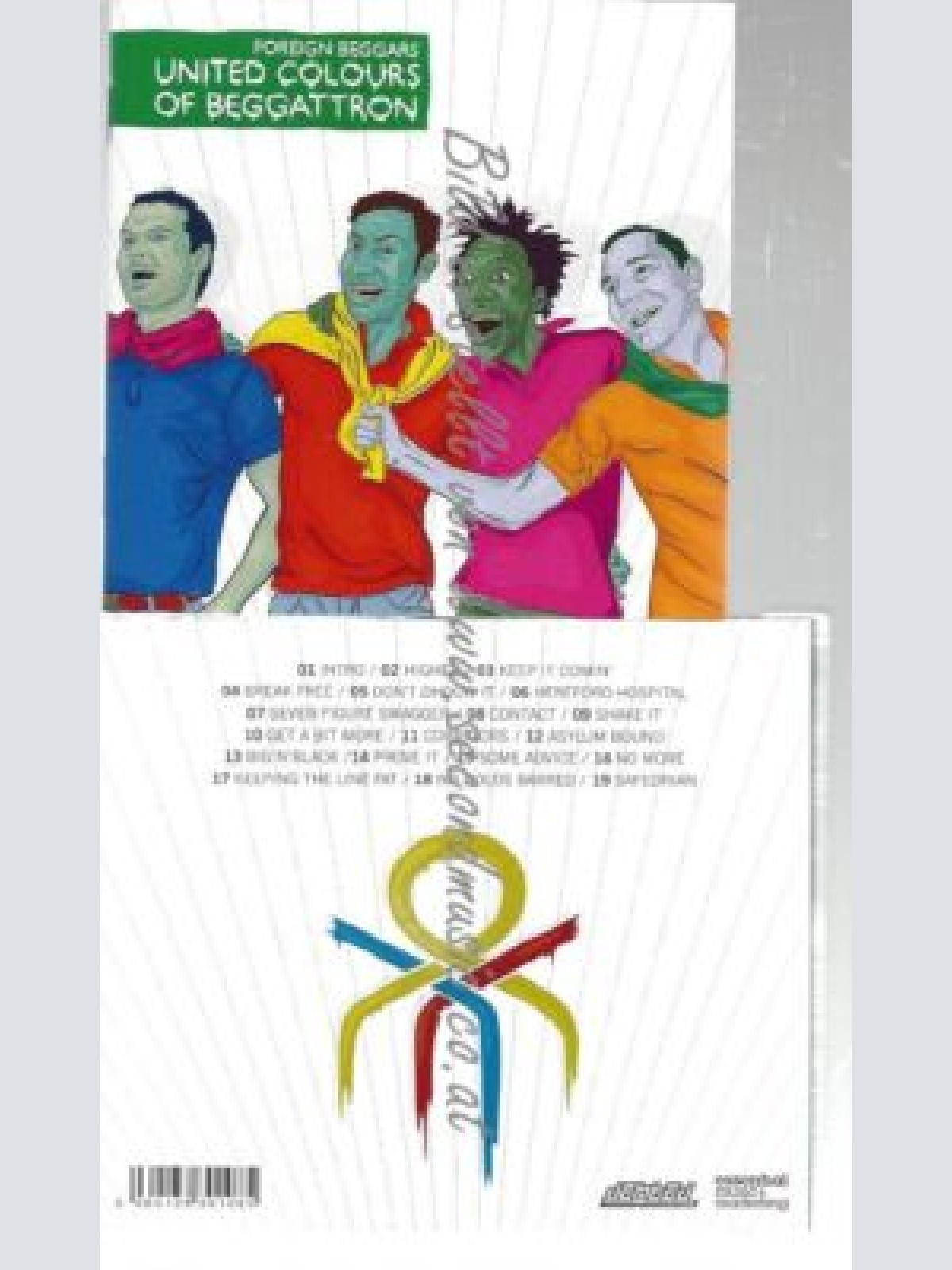 CD--FOREIGN BEGGARS--    UNITED COLOURS OF BEGGATRON