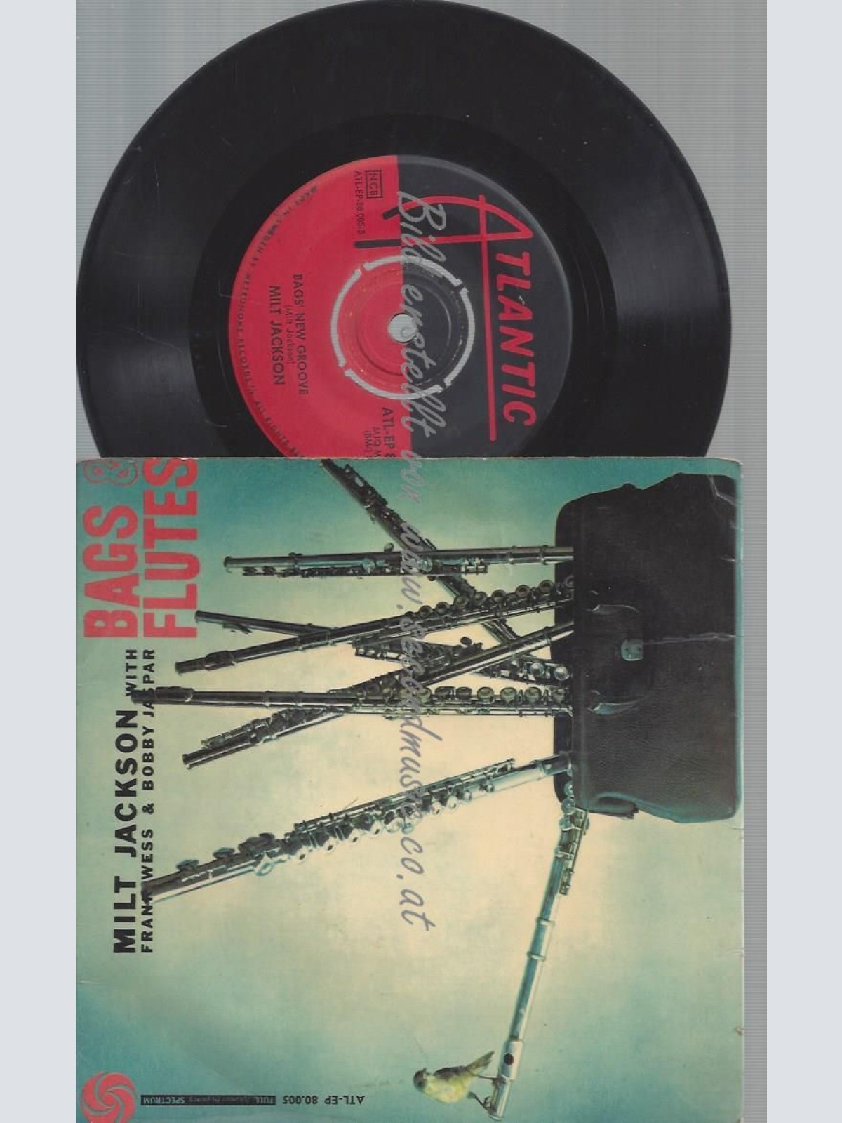 7"  Milt Jackson With Frank Wess & Bobby Jaspar  Bags & Flutes