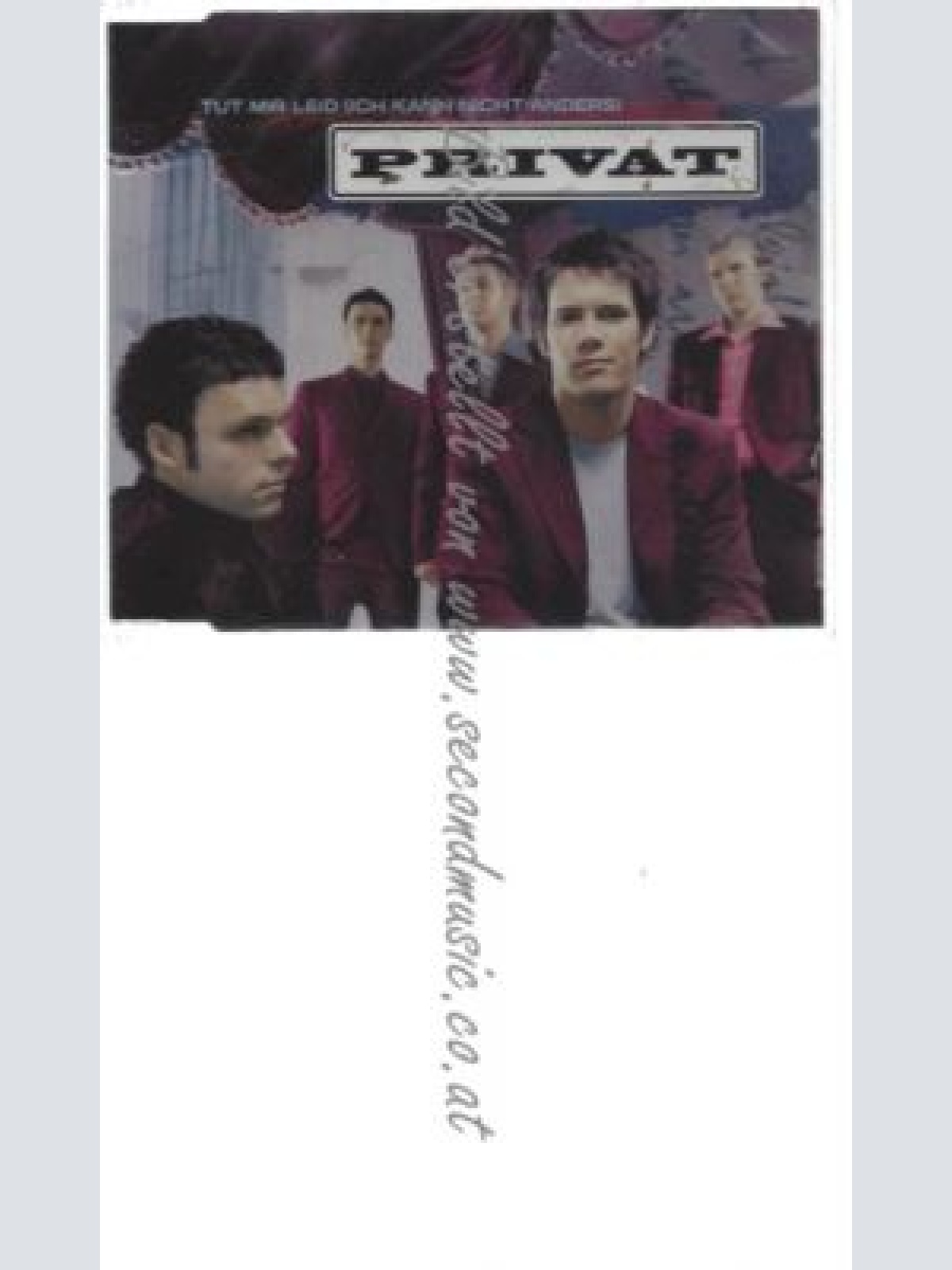 CD--PRIVAT--    ES TUT MIR LEID -ICH KANN NICH