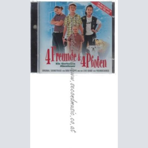 CD--OST UND VARIOUS--     4 FREUNDE & 4 PFOTEN | SOUNDTRACK