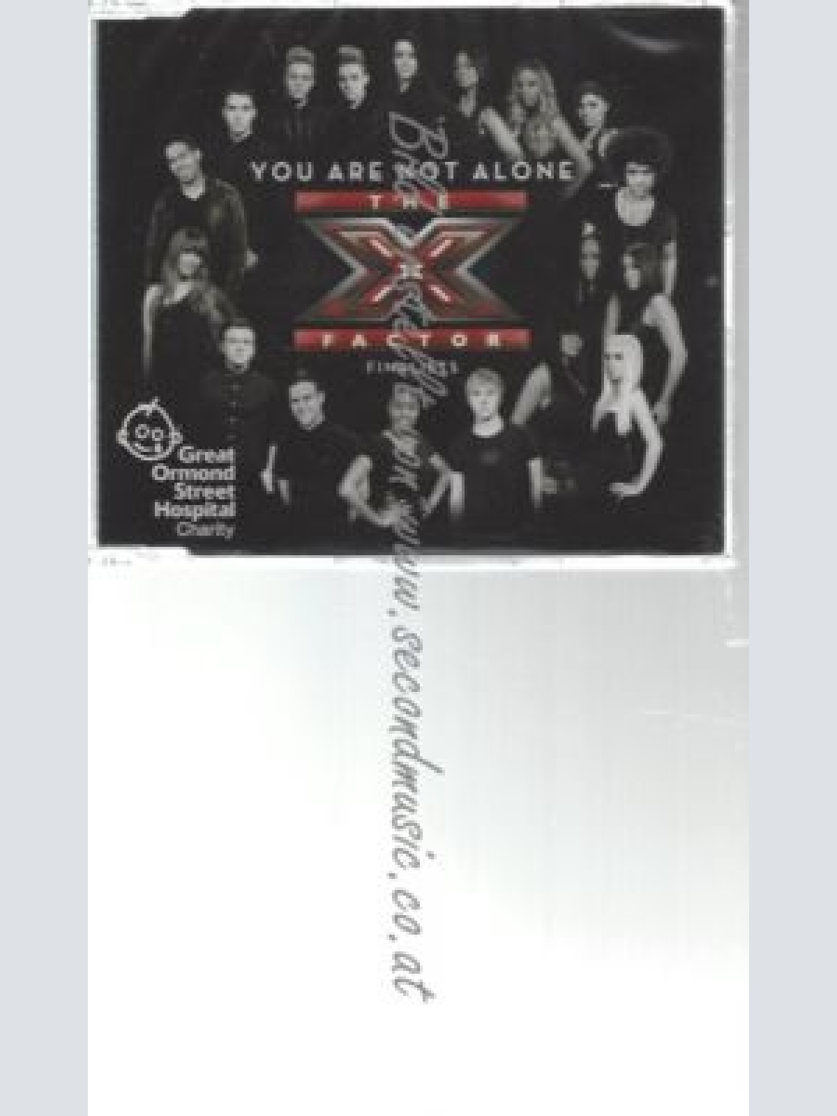 CD--X FACTOR FINALISTS--    YOU ARE NOT ALONE |