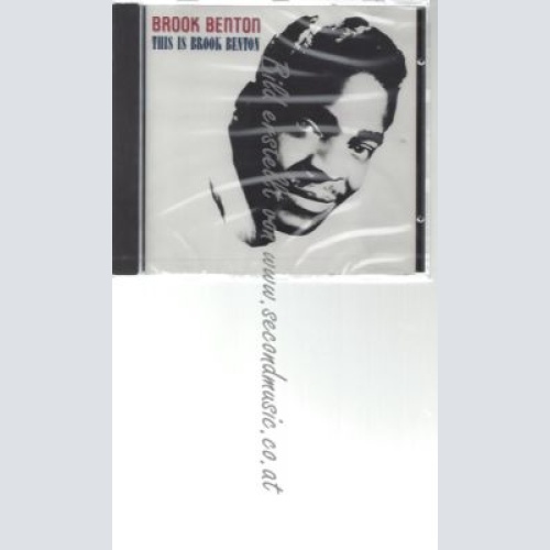 CD--BROOK BENTON--    THIS IS BROOK BENTON