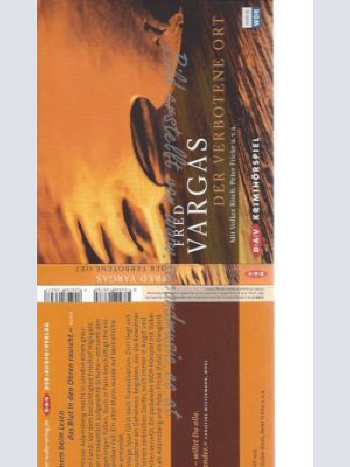 CD--FRED VARGAS      DER VERBOTENE ORT -KOMMISSAR ADAMSBERG