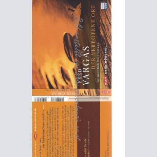 CD--FRED VARGAS      DER VERBOTENE ORT -KOMMISSAR ADAMSBERG