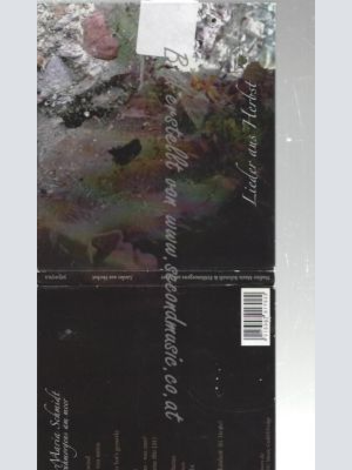 CD--NADINE MARIA SCHMIDT & FRÜHMORGENS AM MEER--    LIEDER AUS HERBST