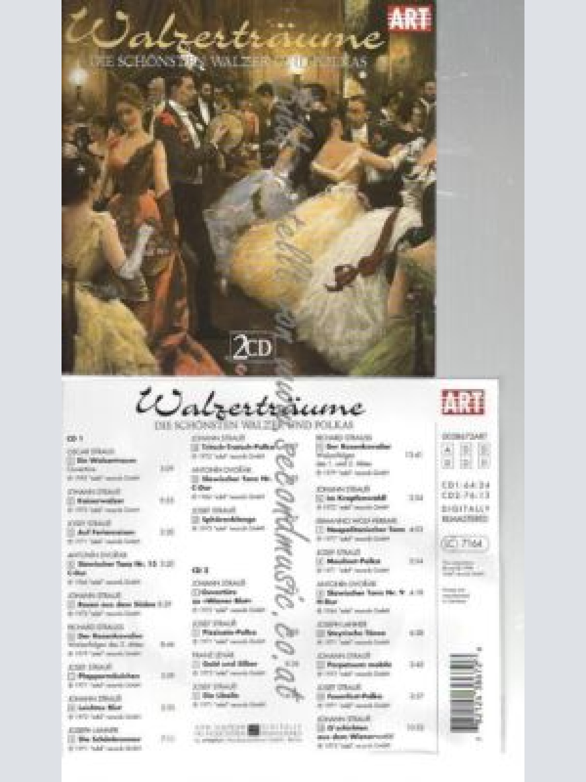 CD--KEMPE,RUDOLF UND SD--    WALZERTRÄUME | DOPPEL-CD