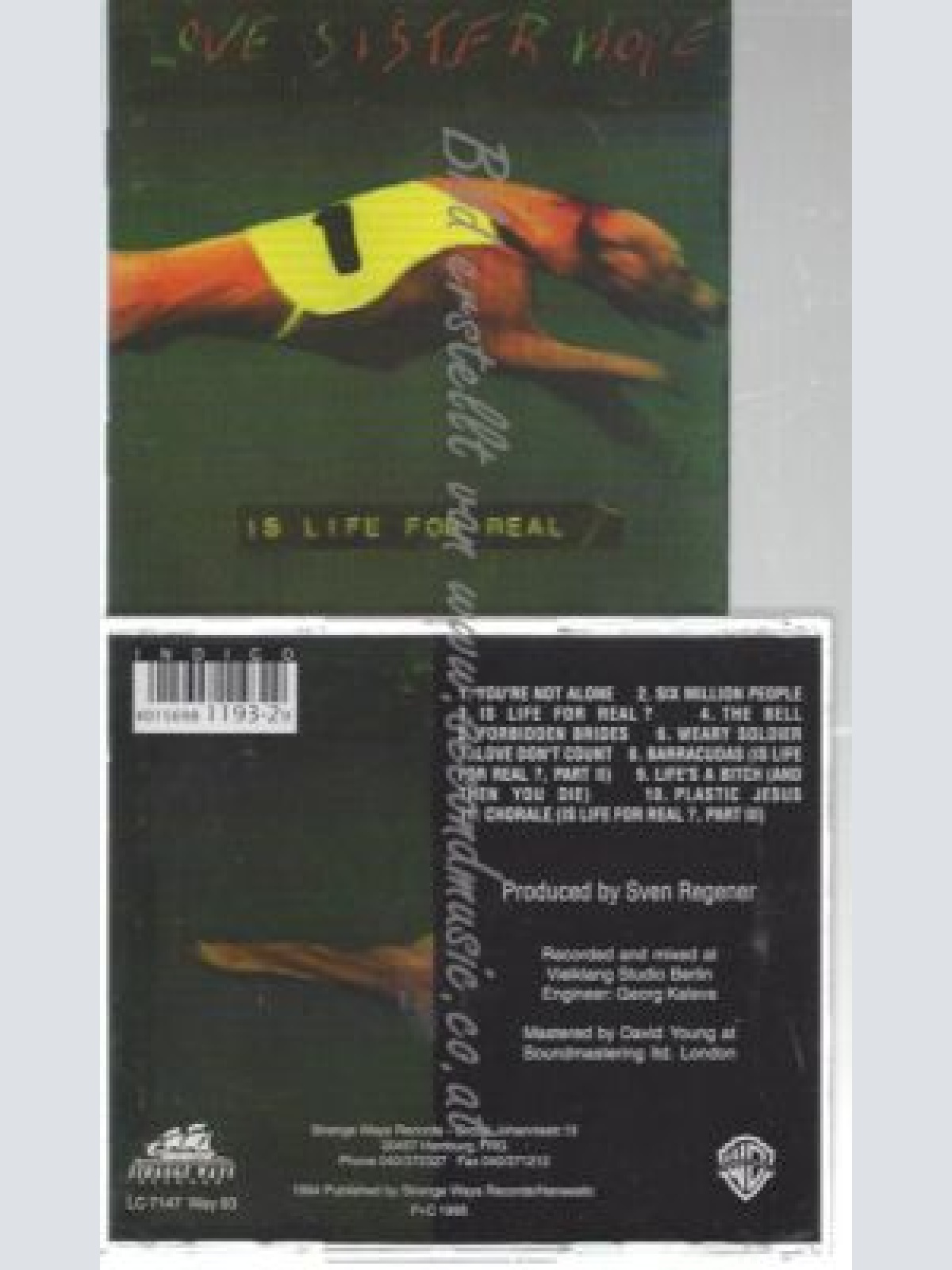 CD--Is Life for Real //   Love Sister Hope